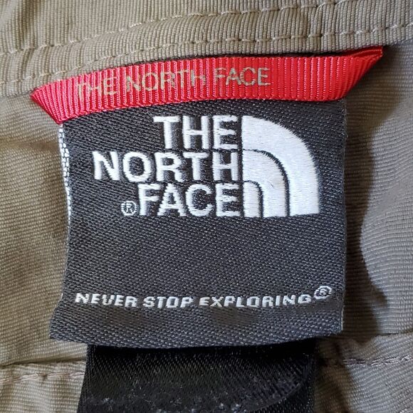 The North Face Axez Shorts Men’s Size 30 Zip Fly Multipocket Hiking Taupe Brown - Picture 10 of 12